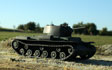 Scratchbuilt KV I tank 1/76