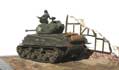 M4A3E8 tank - 1/48 Aurora kit