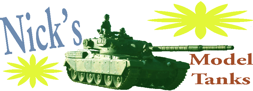 Nick's Model Tanks page - Toy tanks and figures