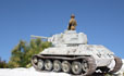 Winter camouflage T34 76 - Airfix conversion